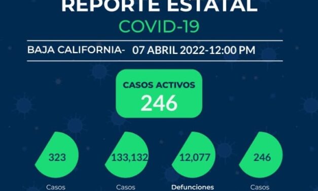 REPORTE ESTATAL DE COVID EN BC