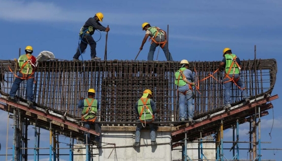 Llegó sector construcción a tres meses de caídas en producción