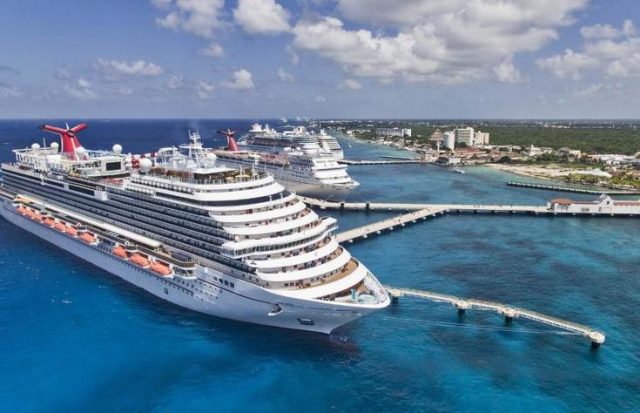 Arribaron 3 millones de cruceristas a México en el 1er trimestre