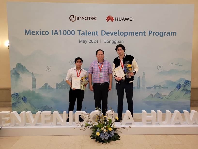 Recibieron estudiantes de CETYS certificación en IA de Huawei en China