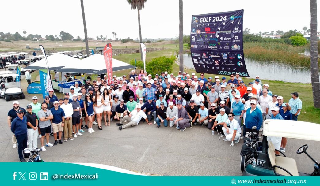 Celebró INDEX Mexicali su tradicional convivencia de golf