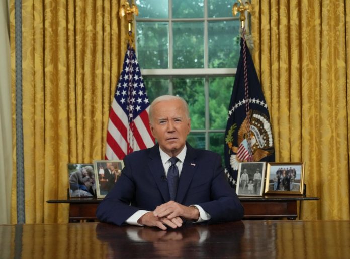 Declina Joe Biden a la candidatura por la presidencia de EUA