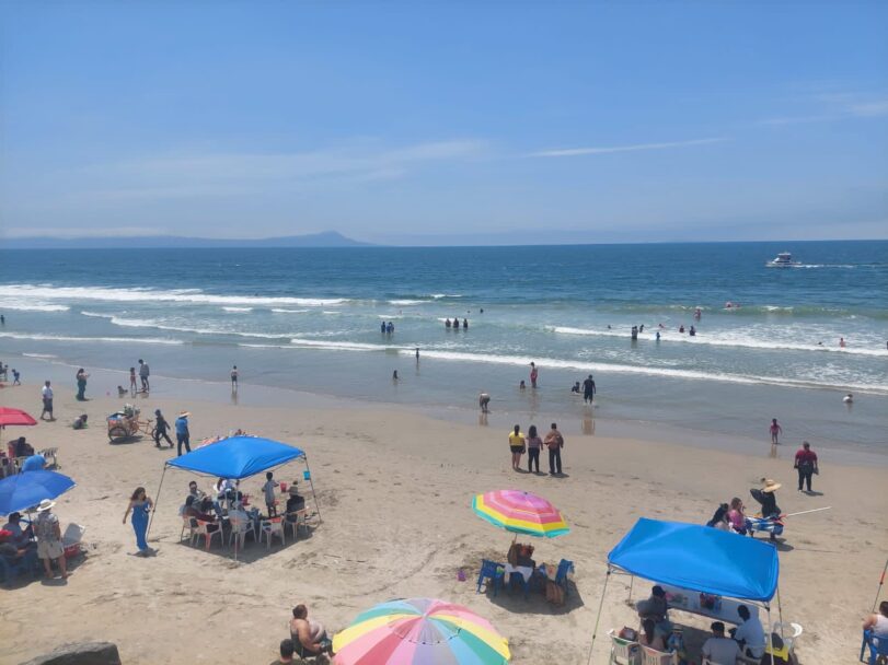 Aumentó afluencia a playas de Ensenada