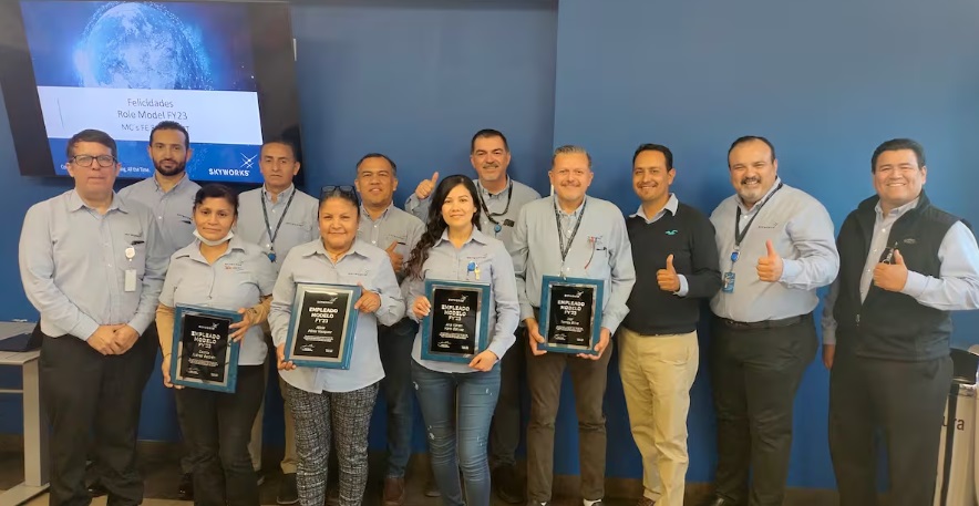 Reconoce Skyworks a 64 colaboradores destacados