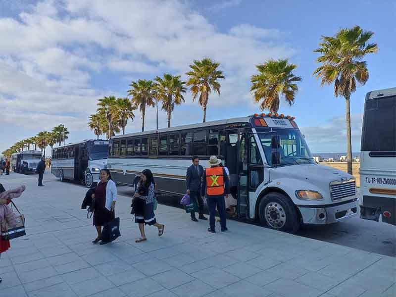 Aumentaron accidentes de transporte de personal en Tijuana