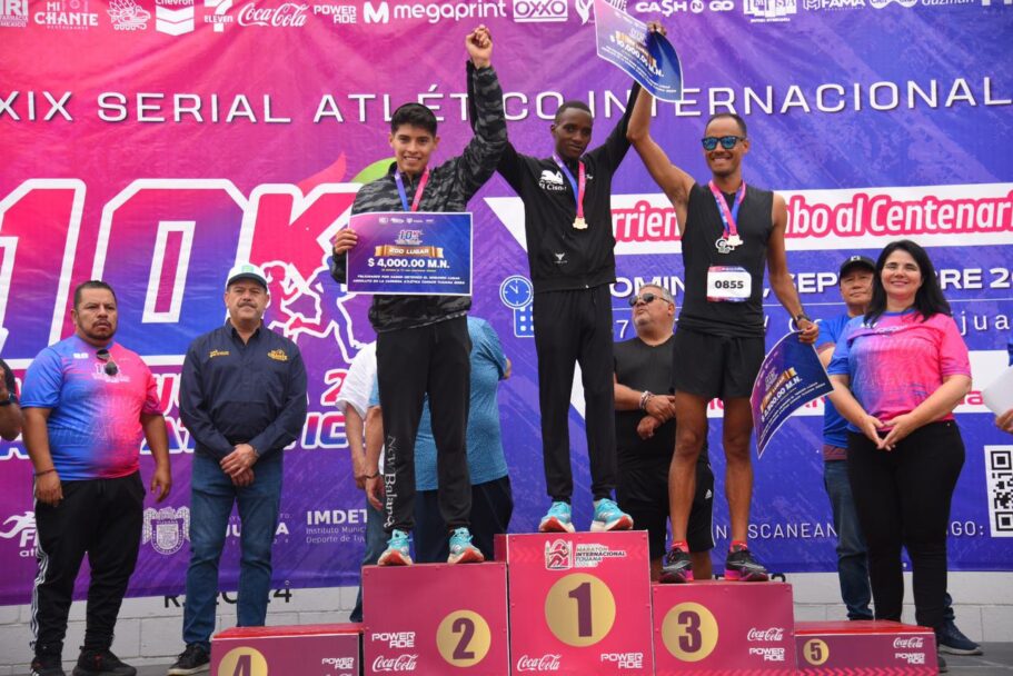 Fue un éxito la carrera atlética de CANACO Tijuana