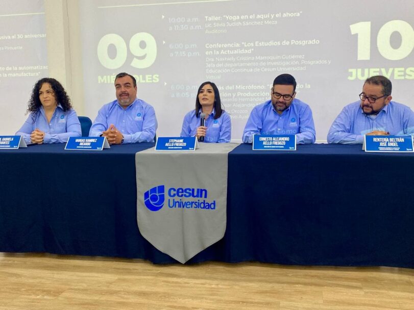 Celebrará CESUN Universidad 30 años de generar talento humano