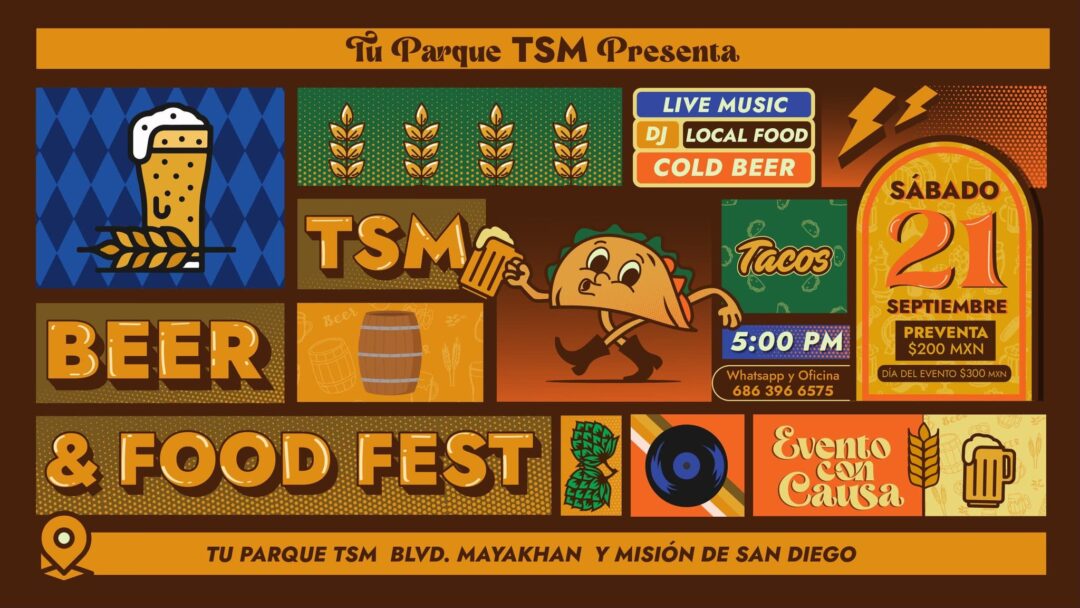 Invitan al primer Beer & Food Fest en Mexicali