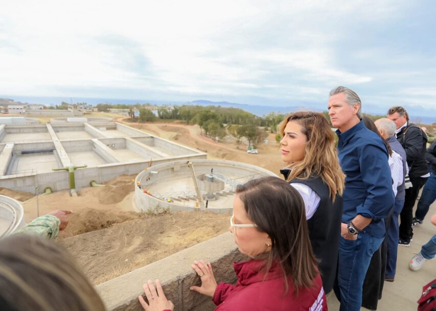 Supervisan avances en Planta Tratadora de Agua en San Antonio de Los Buenos