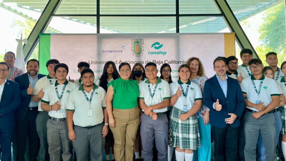 Lanzan CONALEP, UABC y Skyworks programa de educación en semiconductores