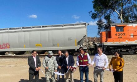 Inician obras para exportación de carga ferroviaria en Tijuana