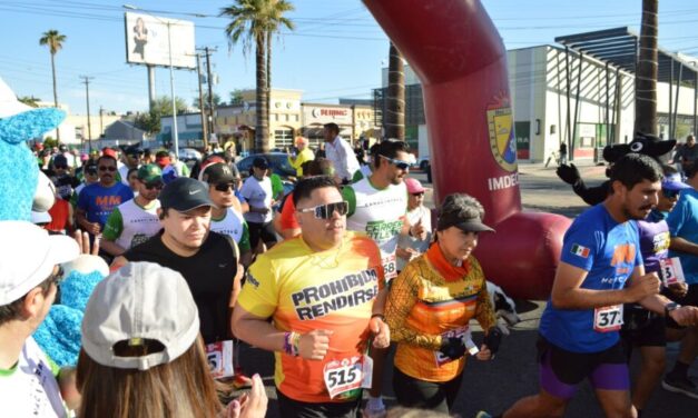 Convocó a más de 600 competidores la Carrera de CANACINTRA Mexicali