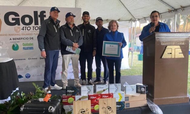 Realizaron Empresarios de BC Torneo de Golf a beneficio de Cuidados Paliativos   