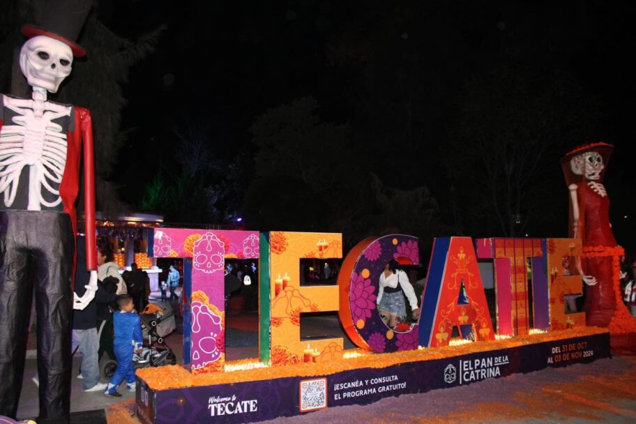 Iniciaron festejos del Pan de la Catrina en Tecate