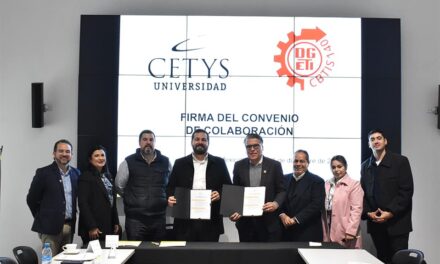 Firmaron convenio CBTIS 140 y CETYS Universidad en beneficio de sus estudiantes