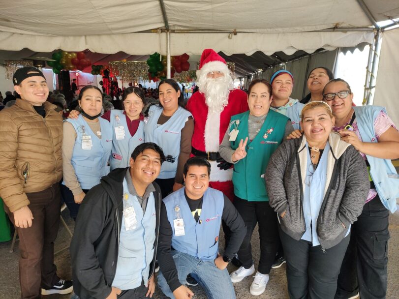 Se llenó de color y alegría Furukawa Automotive en su festejo navideño