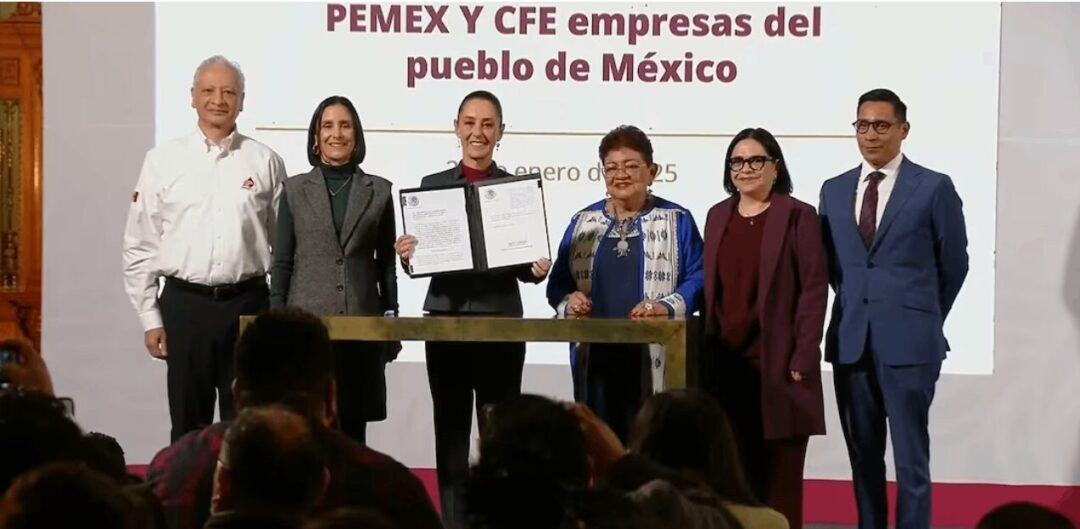 Serán Pemex y CFE empresas públicas con Nueva Ley Energética