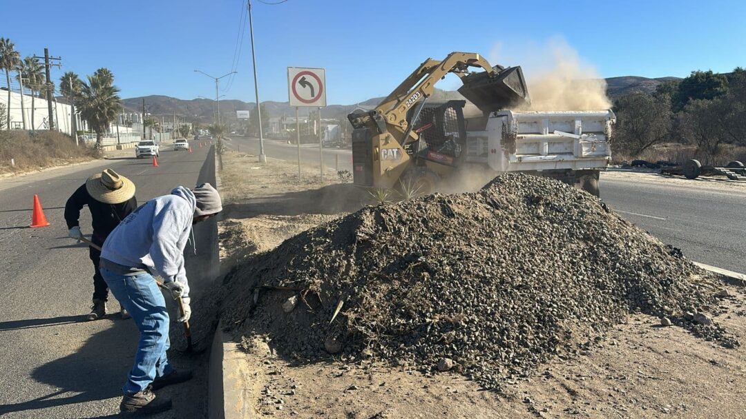 Realizaron acciones de mejoramiento urbano en Ensenada