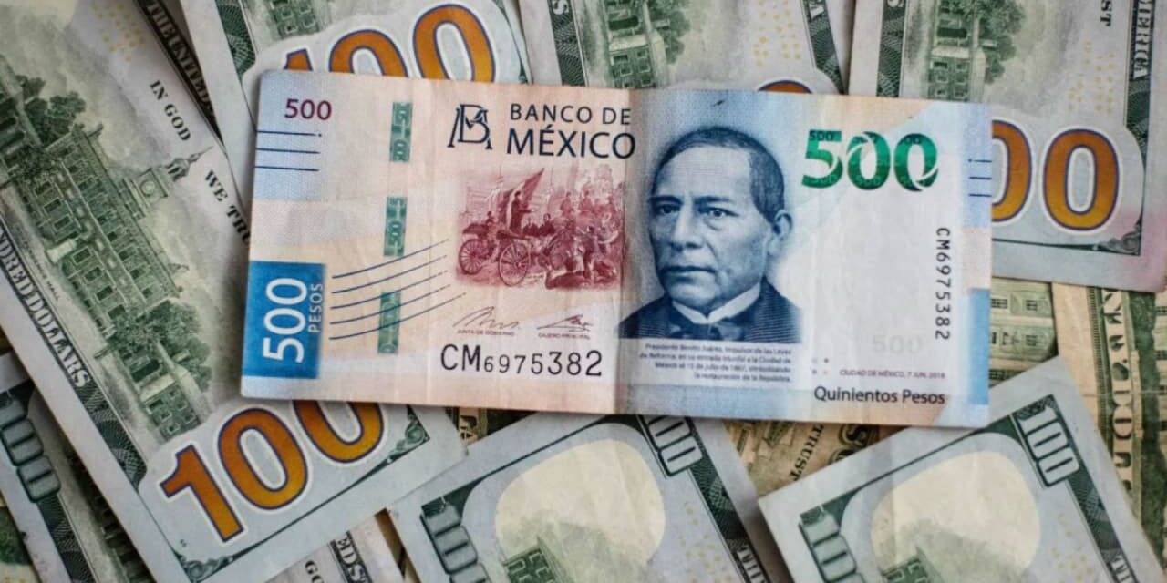 Se aprecia fuertemente peso mexicano frente al dólar